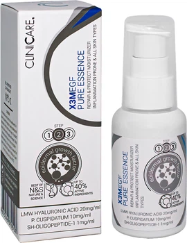 Очищаюча есенція ClinicCare X3M EGF Pure 50 мл (C1185) (635346370557)