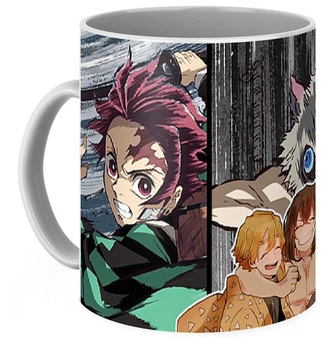Кружка GeekLand Demon Slayer Kimetsu no Yaiba Клинок, рассекающий демонов&nbsp;Хашибира&nbsp;Камадо &nbsp;Агацума KY.02.08