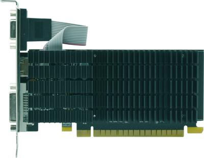 Видеокарта AFOX PCI-Ex GeForce GT710 1GB GDDR3 (64bit) (954/1600) (DVI-D, VGA, HDMI) (AF710-1024D3L8)