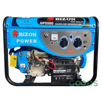 Генератор бензиновий Bizon GP5500 (5,5 кВт) + Колеса