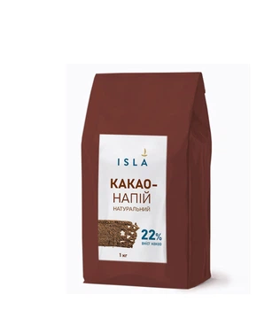 Какао-напій Isla Натуральний 22% 1 кг