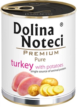 Вологий корм Dolina Noteci Pure для собак з алергією з индиком і картоплею