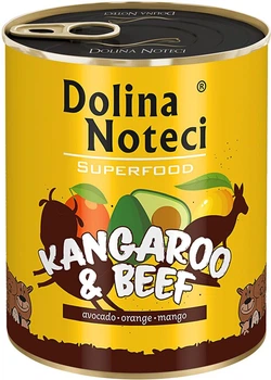 Влажный корм Dolina Noteci Superfood для собак с мясом кенгуру и говядины 800 г (5902921303671)