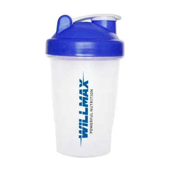 Шейкер спортивний Willmax Shaker With Metal Ball 500 мл Блакитний