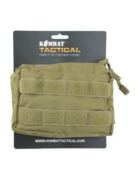 Подсумок тактический KOMBAT UK Small Molle Utility Pouch койот (OPT-6241)