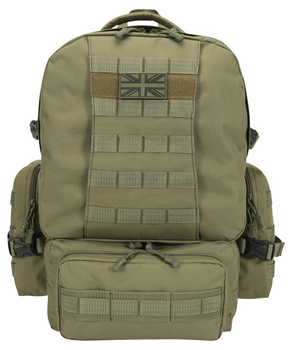 Рюкзак тактичний армійський військовий KOMBAT UK Expedition Pack оливковий 50л (OPT-27051)