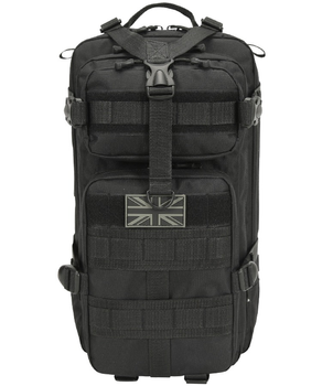 Рюкзак тактический армейский военный KOMBAT UK Stealth Pack черный 25л (OPT-17971)