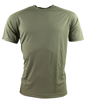 Футболка мужская военная тактическая ВСУ KOMBAT UK Operators Mesh T-Shirt L оливковый (OPT-6711)
