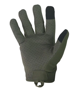 Тактичні військові рукавички KOMBAT UK захисні рукавиці S оливковий (OPT-8881)