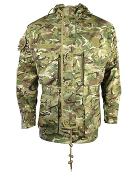 Куртка мужская тактическая KOMBAT UK военная с липучками под шевроны ВСУ SAS Style Assault XXL мультикам (OPT-48841)