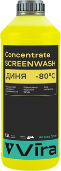 Зимовий омивач скла Vira -80 °C концентрат 1.5 л Диня (VI0502)