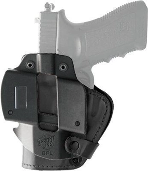 Кобура Front Line відкрита поясна шкіра для револьвера 2'' чорний (LKC92B)