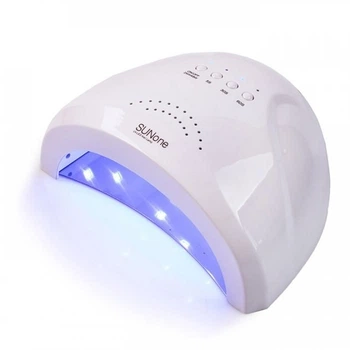 Лампа SUNone UV/LED 48W (біла) для гель-лаку та манікюру