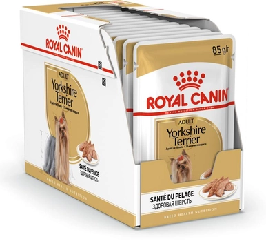 Mokra karma dla psów Yorkshire Terrier Royal Canin - saszetki 12x85g (9003579001431)