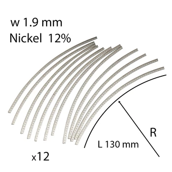 Лади для гітари Metallor Nickel Silver 1.9 mm MFR19 (12x130)