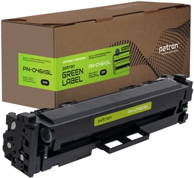 Картридж Patron Green Label совместимый аналог Canon 046 Black (PN-046KGL)