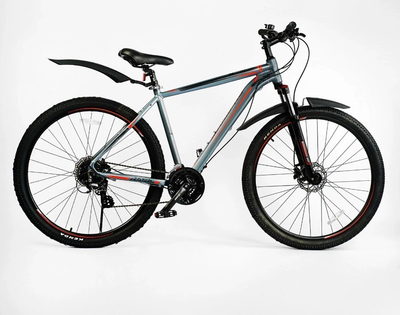Велосипед Спортивний MAXXPRO 27,5" N2705-3 рама алюмінієва 20", гідравлічні гальма Shimano
