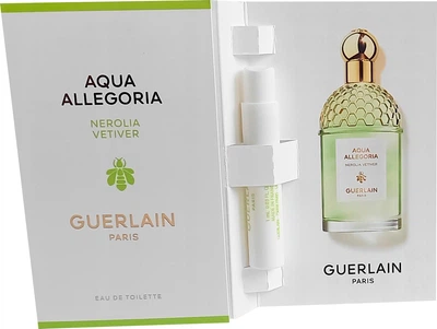 Пробник туалетная вода унисекс Guerlain Aqua Allegoria Nerolia Vetiver 0.7 мл (3346476516667)