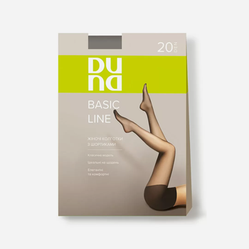 Колготи 20 Den жіночі DUNA 1121 4 р Мокко (4823094632744)
