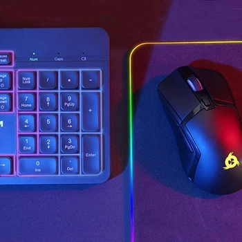 Набор беспроводной клавиатуры и мыши KLIM Tandem (черный)
