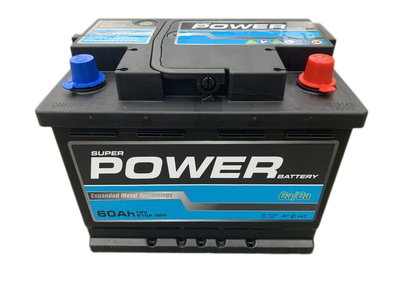 Автомобильный аккумулятор Power 60 Ah/12V 510A (0)