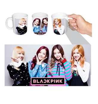 Кубок білий k-pop Blackpink (z0010)