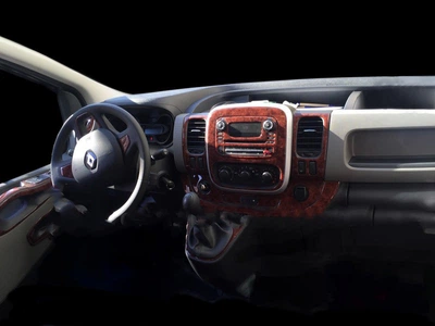 Накладка на торпеду из дерева для Renault Trafic (2015 и новее)