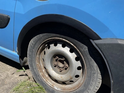 Комплект чорних накладок на арки (4 шт.) для Fiat Scudo 2007-2015 років.