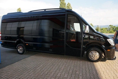 Колпаки для Volkswagen Crafter 2006-2016 (2-катковый, 4 шт, нержавеющая сталь) V1