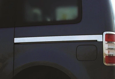 Молдинг бокових дверей для Volkswagen Caddy 2015-2020, 2 шт, нержавіюча сталь
