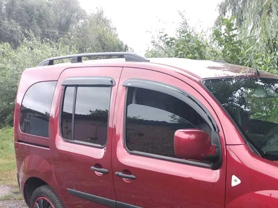 Ветровики для Renault Kangoo (2008-2020) - комплект из 4 штук (HIC)