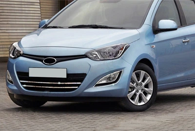 Hyundai I-20 2012-2014 Накладки на противотуманки из нержавеющей стали (2 шт)