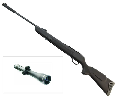 Пневматична гвинтівка Optima Mod.125 кал. 4,5 мм, з Оптикою 4х32 та посиленою газовою пружиною