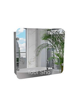 Шкаф зеркальный "Эконом" с двумя дверцами для ванной комнаты Tobi Sho ТS-31 650х600х130 мм
