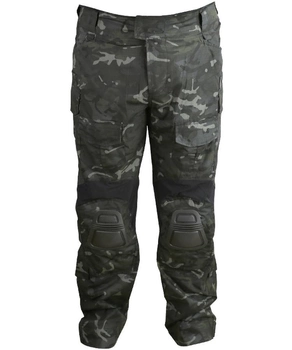 Тактические штаны военные KOMBAT UK армейские мужские ВСУ Trousers GenII L мультикам черный (OR.M_0739D1DF9A68)