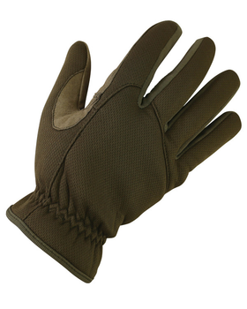 Тактичні військові рукавички KOMBAT UK захисні рукавиці L койот TR_kb-dfg-coy-l (OR.M_229F628B6FC9)