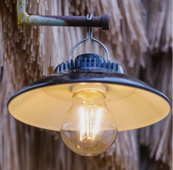 Лампа-ліхтар ретро, LED-filament, для кемпинга Liiya LI11B з акумулятором, зарядка USB tupe-C (58819842)
