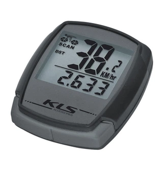 Велокомп'ютер дротовий KLS Digit 9-функцій Black-Grey (8585019344250)