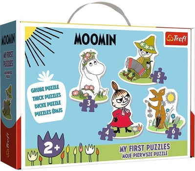 Пазли Trefl Baby Classic - Щасливі мумі-тролі R&B Licensing AB Moomins (36094)