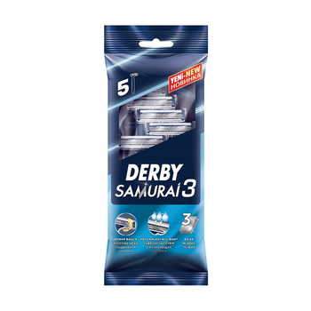 Верстати для голення одноразові Derby Samurai 3 упаковка 5 шт