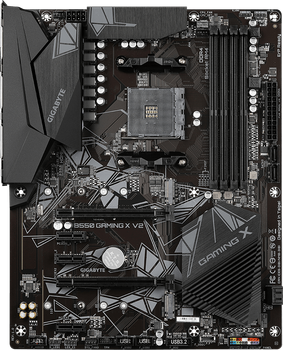 Материнская плата Gigabyte B550 Gaming X V2 (sAM4, AMD B550, PCI-Ex16)