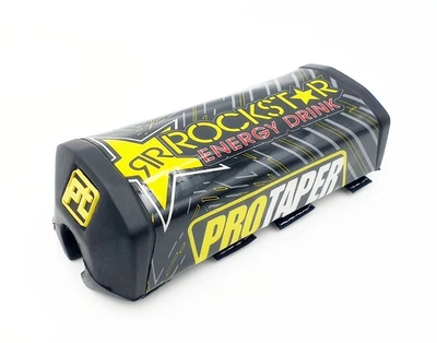 Подушка квадратная на руль кроссового мотоцикла RockStar 20см, черная