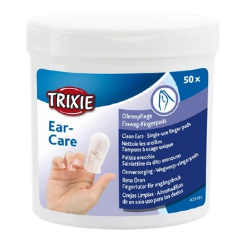 Серветки для чищення вух Trixie Ear Care 50 шт (4011905293929)