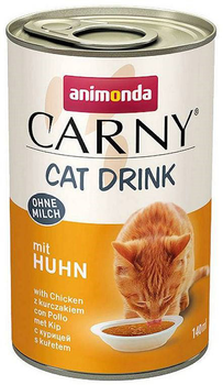 Napój dla kota Animonda Carny Cat Drink z kurczakiem 140 ml (4017721835916)