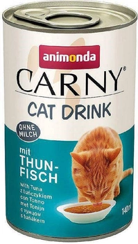 Napój dla kotow Animonda Carny Cat Drink z tuńczykiem 140 ml (4017721835923)