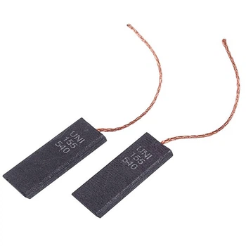 Щетки двигателя для стиральной машины uni155-540 (2 шт.) стержень (без корпуса, склеенные) 13,5x5x40