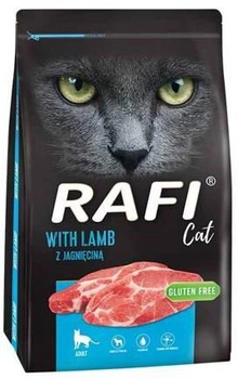 Sucha karma dla kotów DOLINA NOTECI Rafi z jagnięciną 7kg (5902921306115)