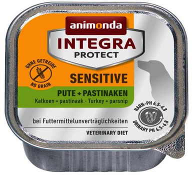 Вологий корм для собак Animonda Integra Protect Sensitivес індичкою та пастернаком 150 г (4017721865395)