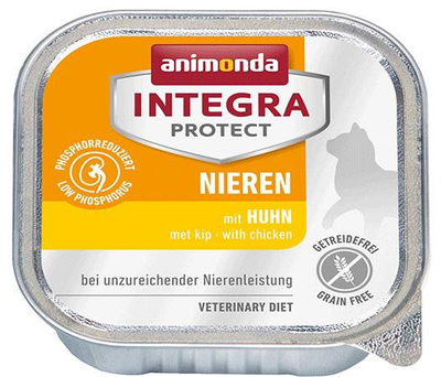 Вологий корм для котів Animonda Integra Protect Nieren курка 100 г (4017721868006)
