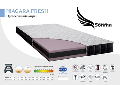 Ортопедический матрац премиум класса NIAGARA FRESH 200x80x20
